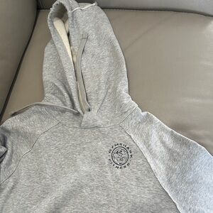 Gymshark Light Gray Fitness Hoodie